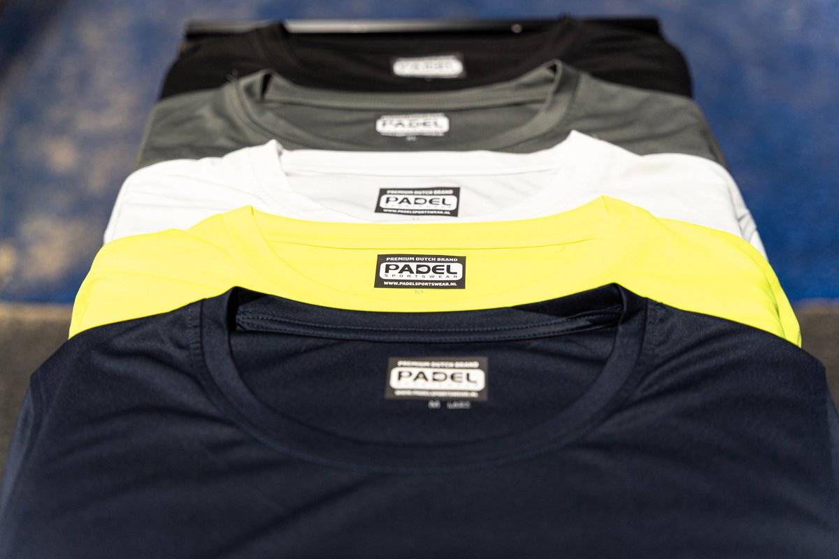 Padel Sportswear 2023 Shirt Zwart M