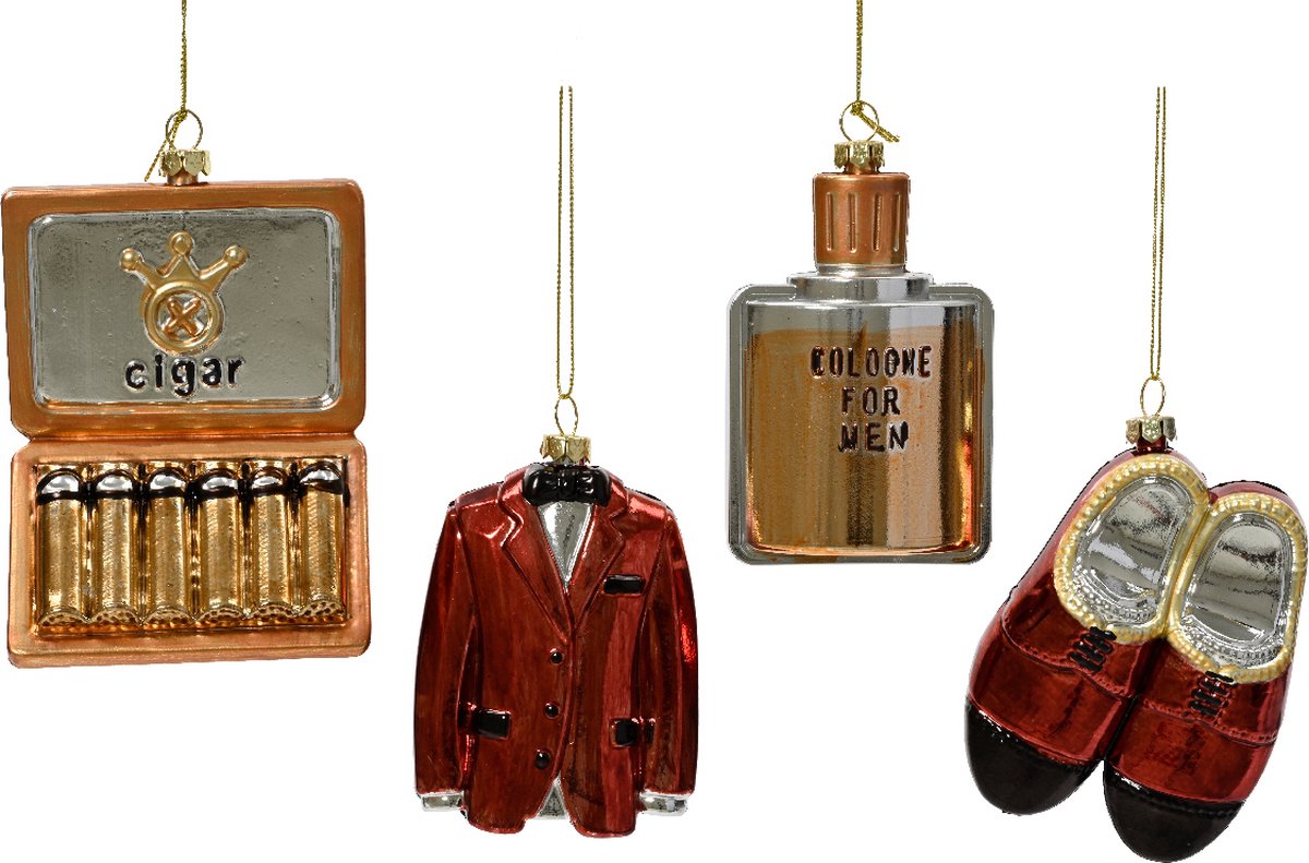 Bol.com Decoris Kersthanger kunststof Mannen accessoires aanbieding