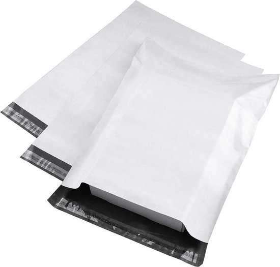 25 x Enveloppes en plastique opaques / Sacs de boutique en ligne pour vêtements / Sacs d'expédition A4 24x32,5 cm / Enveloppes postales en plastique Poly Mailer / Sacs de courrier / Sacs Coex