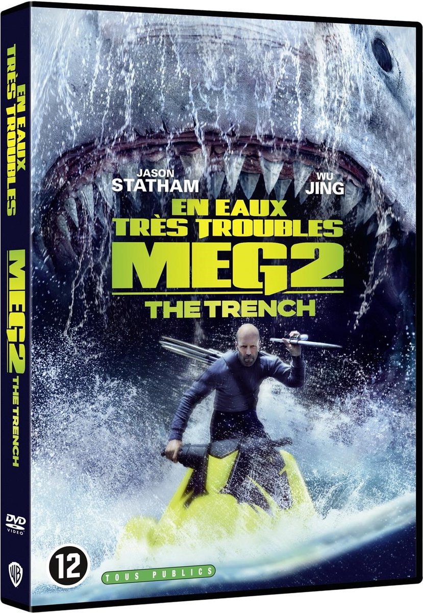 The Meg 2 - The Trench (DVD) (Dvd), Jason Statham, Dvd's