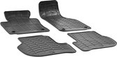 DirtGuard rubberen voetmatten geschikt voor VW Golf V 2003-2010, VW Golf VI 2008-2014, VW Jetta III 2004-2010, VW Scirocco III 2008-2017