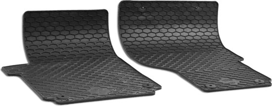 DirtGuard rubberen voetmatten geschikt voor VW Amarok 09/2010-2022, 2-delen