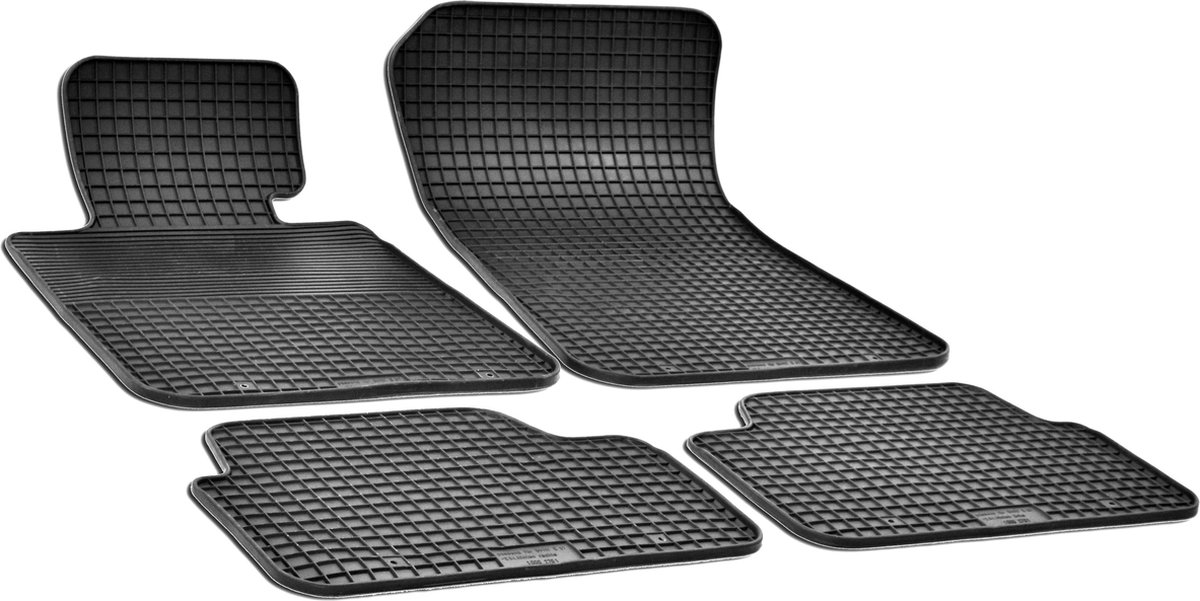 DirtGuard rubberen voetmatten geschikt voor BMW X1 (E84) 03/2009-06/2015, BMW 1 (E87) 02/2003-01/2013