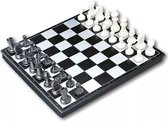 IBBO® - Opvouwbaar schaakbord - 13 x 13cm - mini schaak bord - Schaakspel - met schaakstukken- Schaakspellen - Magnetisch - Draagbaar