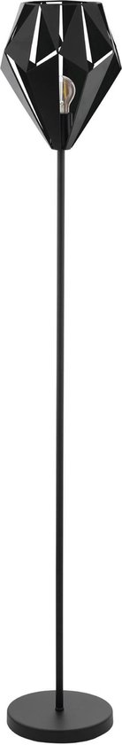 EGLO Carlton 5 Vloerlamp - E27 - 152,5 cm - Zwart