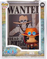 Funko Pop! Cover: One Piece - Portgas D. Ace Wanted Poster #1291 Exclusive