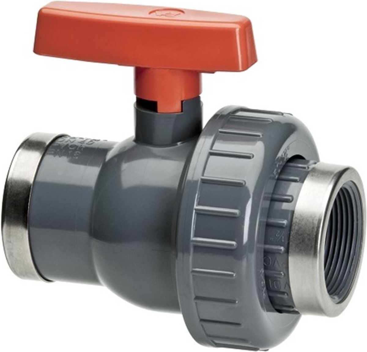 VdL PVC-U Kogelkraan 1/2" bi.dr. type EID-B