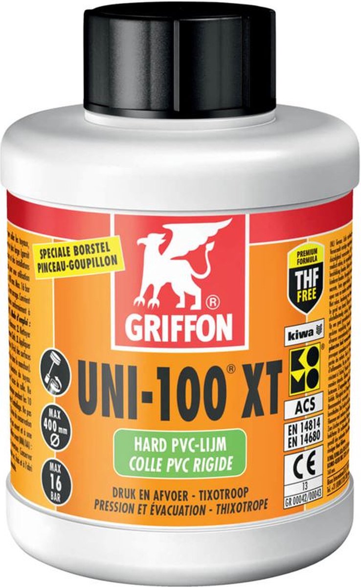 Griffon UNI-100® Flacon met borstel 500 ml