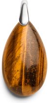 Zentana Tiger Eye Collier Pendentif - Goutte - Pendentif en pierres précieuses