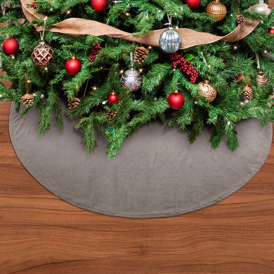 Foto: Dutch decor kerstboomrok lumi 120cm driftwood