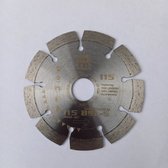 BSL-S - Diamantzaagblad droog - Universeel - Ø 115mm - asgat 22.23mm