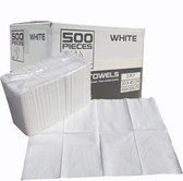PClinic Dental Towels Wit Doos 500 stuks
