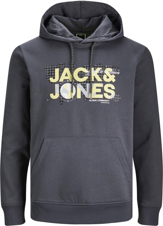 JACK&JONES JCODUST SWEAT HOOD SN Heren Trui - Maat XL