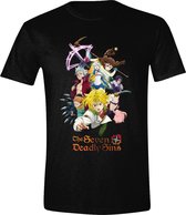 The Seven Deadly Sins - All Together Now T-Shirt -L