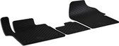 DirtGuard rubberen voetmatten geschikt voor Citroen Jumpy III 2016-Vandaag, Peugeot Expert 2016-Vandaag, ronde bevestiging