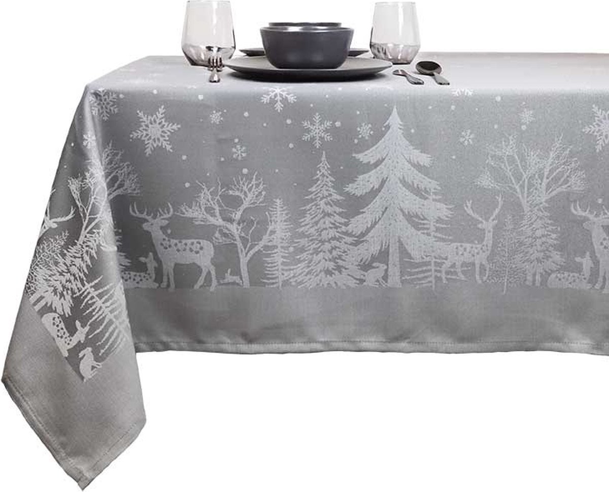 Unique Living - Tafelkleed Rody - 150x200cm - Grey