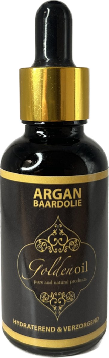 Baardolie - Met pure Arganolie - Hydraterend en Verzorgend - Baardverzorging - Stimuleert Baardgroei - 30ml