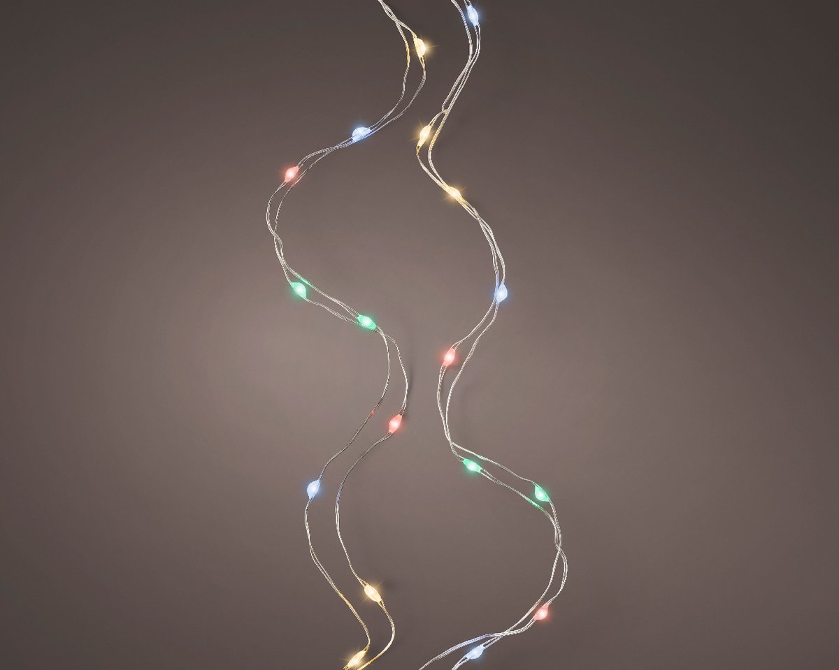 micro stringlights l195cm-40l Multi