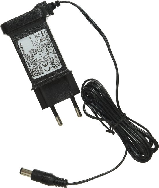 Lumineo - 4,5 volt trafo 4,5v-3,6w zwart