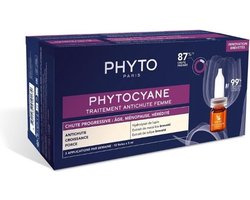 Anti-Haarverlies Ampullen Phyto Paris Phytocyane Progressive 12 x 5 ml