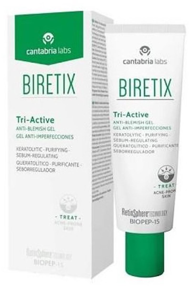 Vochtinbrengende Gel BIRETIX Tri-Active 50 ml