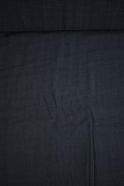 Crepe uni zwart tencel 1 meter - modestoffen voor naaien - stoffen