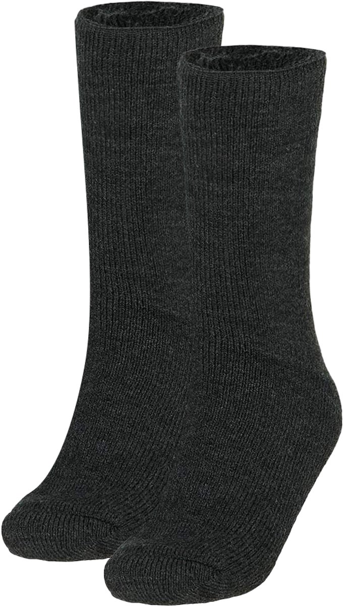 Heatkeeper - Thermo sokken dames - 36/41 - Antraciet - 1-Paar - Thermo sokken dames maat 35/38