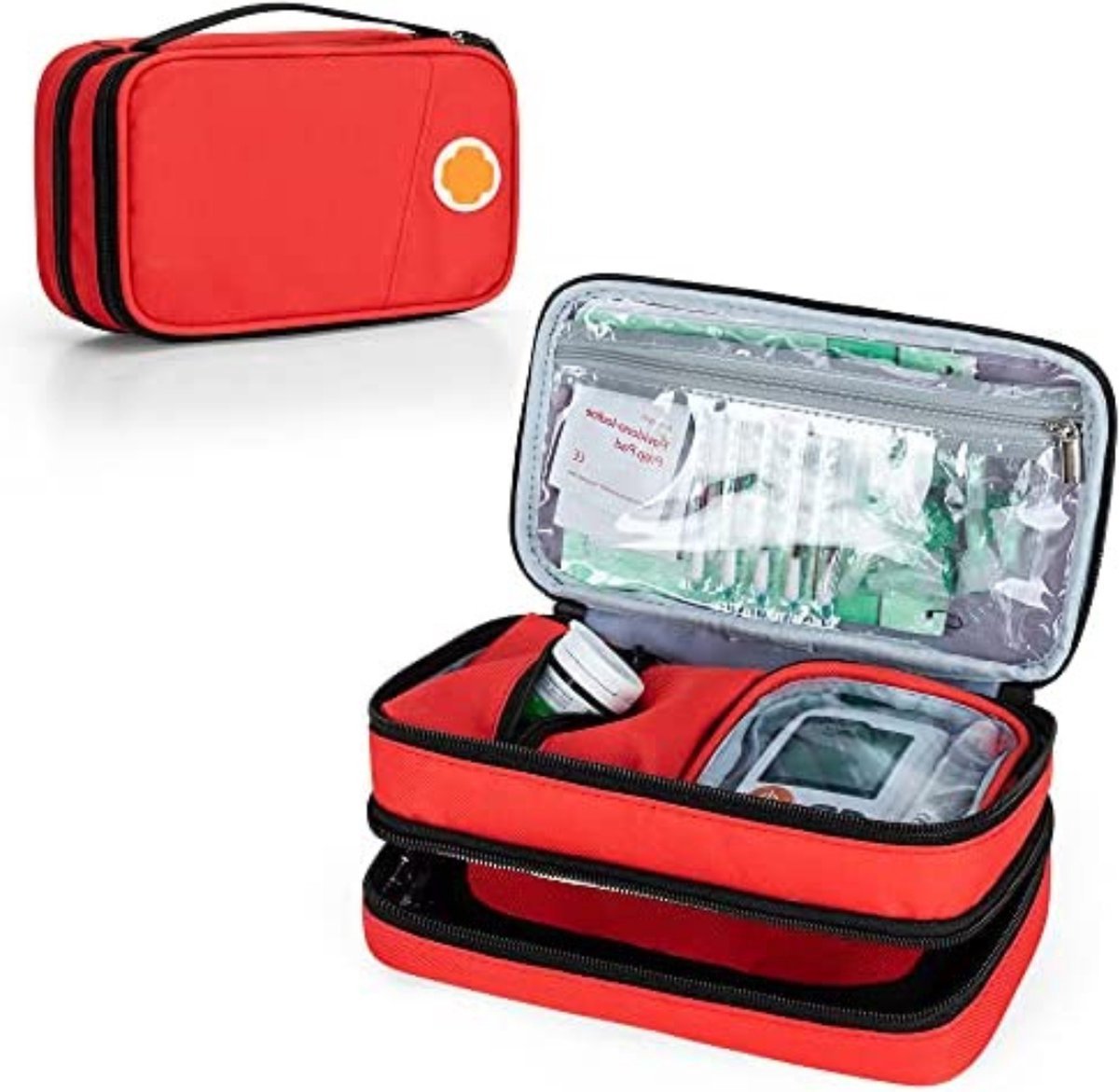 Goedkoopste Insuline Koeltas - Diabetes Koeltas - Diabetes Tas - Rood