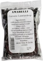 Amarelli Laurierdrop zakje brokjes 100 gram