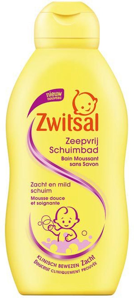 Zwitsal Baby - 200 ml - Badschuim van Zwitsal — afbeelding 5
