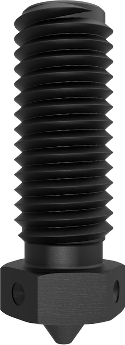 SmarThuis - Gehard Stalen Vulcano lange nozzle 1,75 x 0,4 mm 2stuks- 3D printer - Prusa - Creality