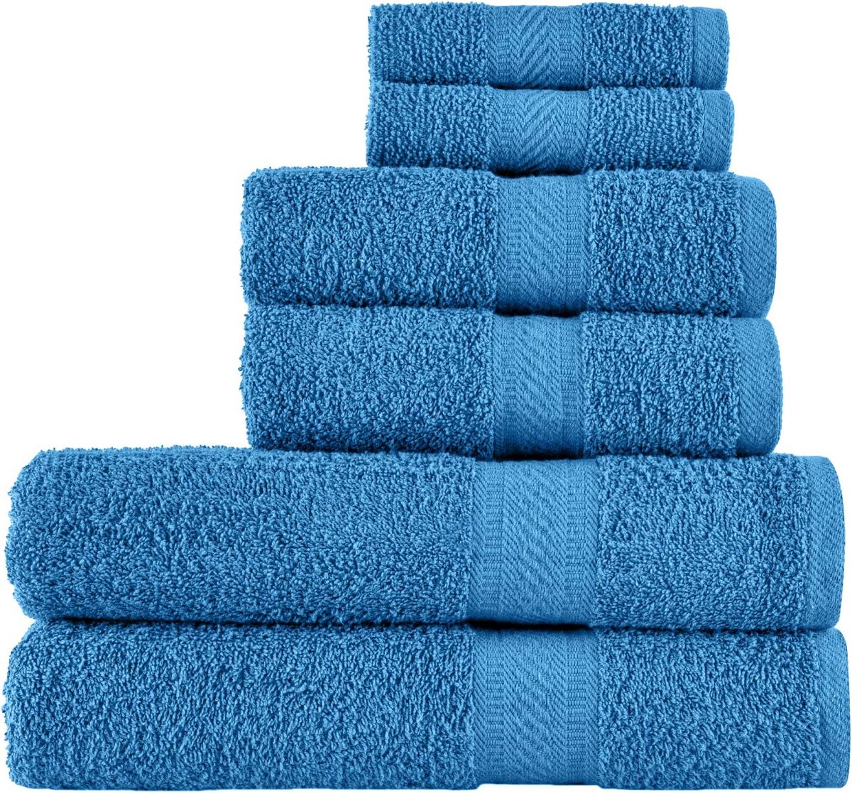 Handdoekenset douchehanddoeken washandjes 100% badstof katoen| premium kwaliteit antraciet