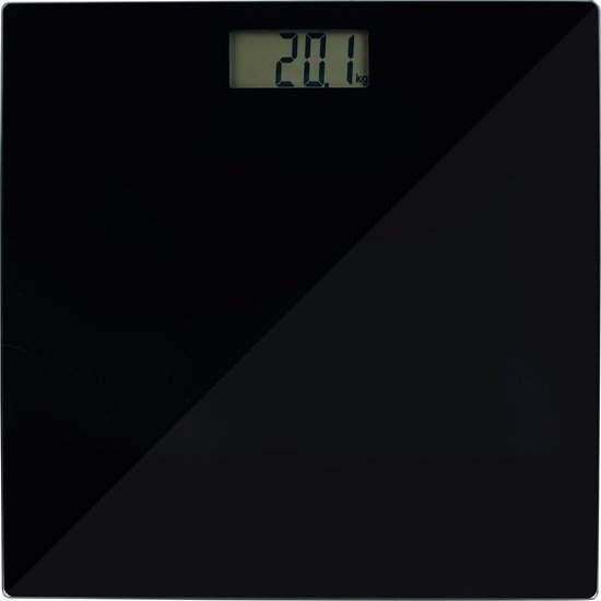 Tristar Weegschaal WG-2441 - Personenweegschaal - Met BMI Analyse - Digitale Weegschaal met Anti-Slipvoetjes - Tot 150 kg - Zwart