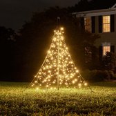 Fairybell Kerstboom voor buiten - All Surface / Geschikt voor alle ondergronden - 150CM-240LED Warm wit