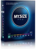 MY.SIZE Pro 45 mm Condooms 3 stuks