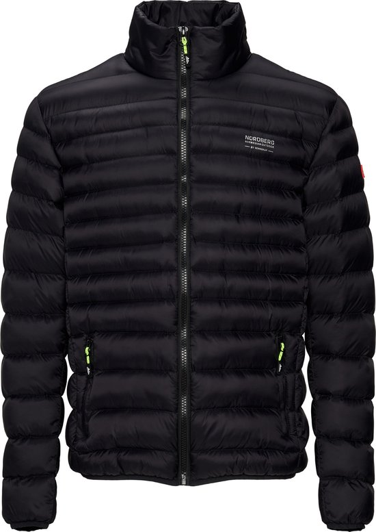 Nordberg Puffer Jacket Tharn voor mannen - Zwart - Maat XL