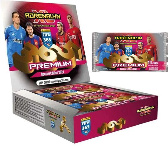 Panini FIFA 365 2024 Adrenalyn XL - Boîte de 24 pochettes, Stickerpoint