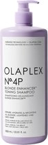 Olaplex No.4P Blonde Enhancer Toning Shampoo 1L - Zilvershampoo vrouwen - Voor Alle haartypes - 1000 ml - Zilvershampoo vrouwen - Voor Alle haartypes