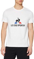 Le Coq Sportif 2020685 Fanwear T-shirt Met Korte Mouwen Wit 3XL Man