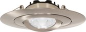 Ledmatters - Inbouwspot Nikkel - Dimbaar - 5 watt - 425 Lumen - 2000-3000 Kelvin - Dim to Warm - IP65 Badkamerverlichting