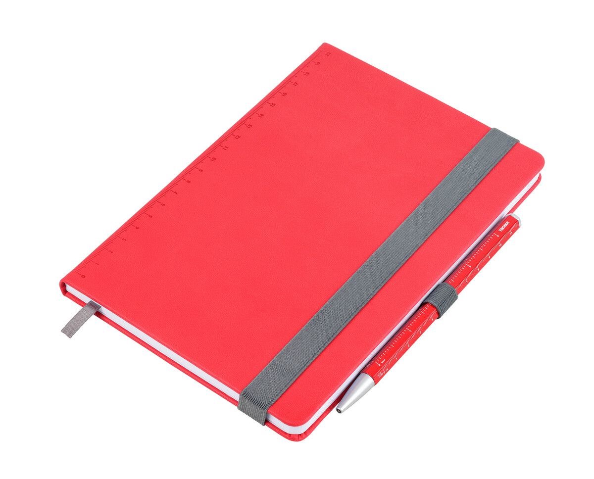 Troika notitieboek SLIMPAD A5 (rood)