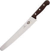 Couteau de Rosewood dentelé Victorinox Palissandre 25,5 cm - C735 - Restaurant - Hotel - Professionnel