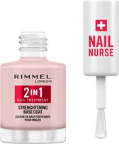 Rimmel Nail Nurse 2 In 1 Nail Treatment - Strengthening Base Coat