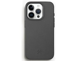 Woodcessories Bio Case MagSafe - Geschikt voor iPhone 15 Pro Max - Duurzaam - Eco vriendelijk - Gemaakt van bio-materialen - Zwart