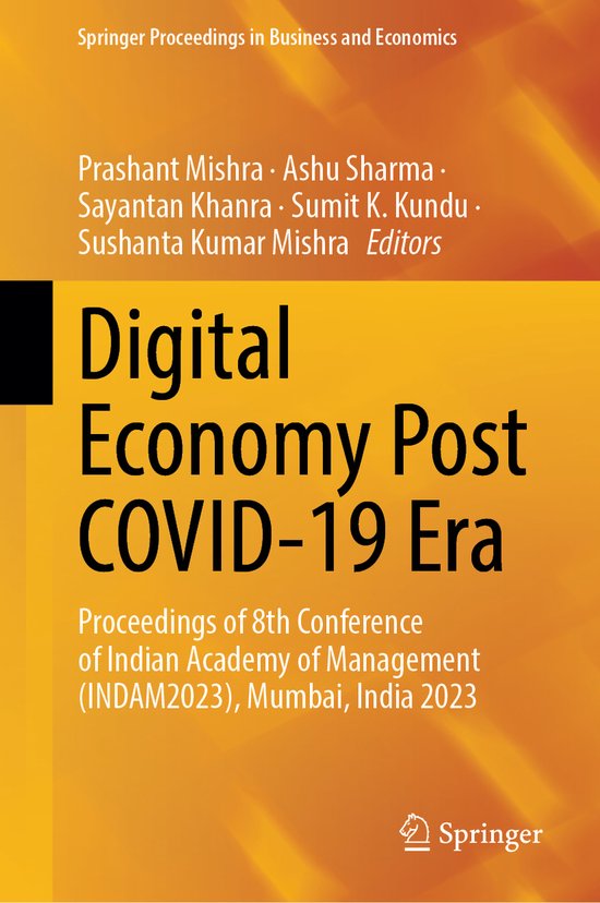 Springer Proceedings in Business and Economics- Digital Econ ... - cover