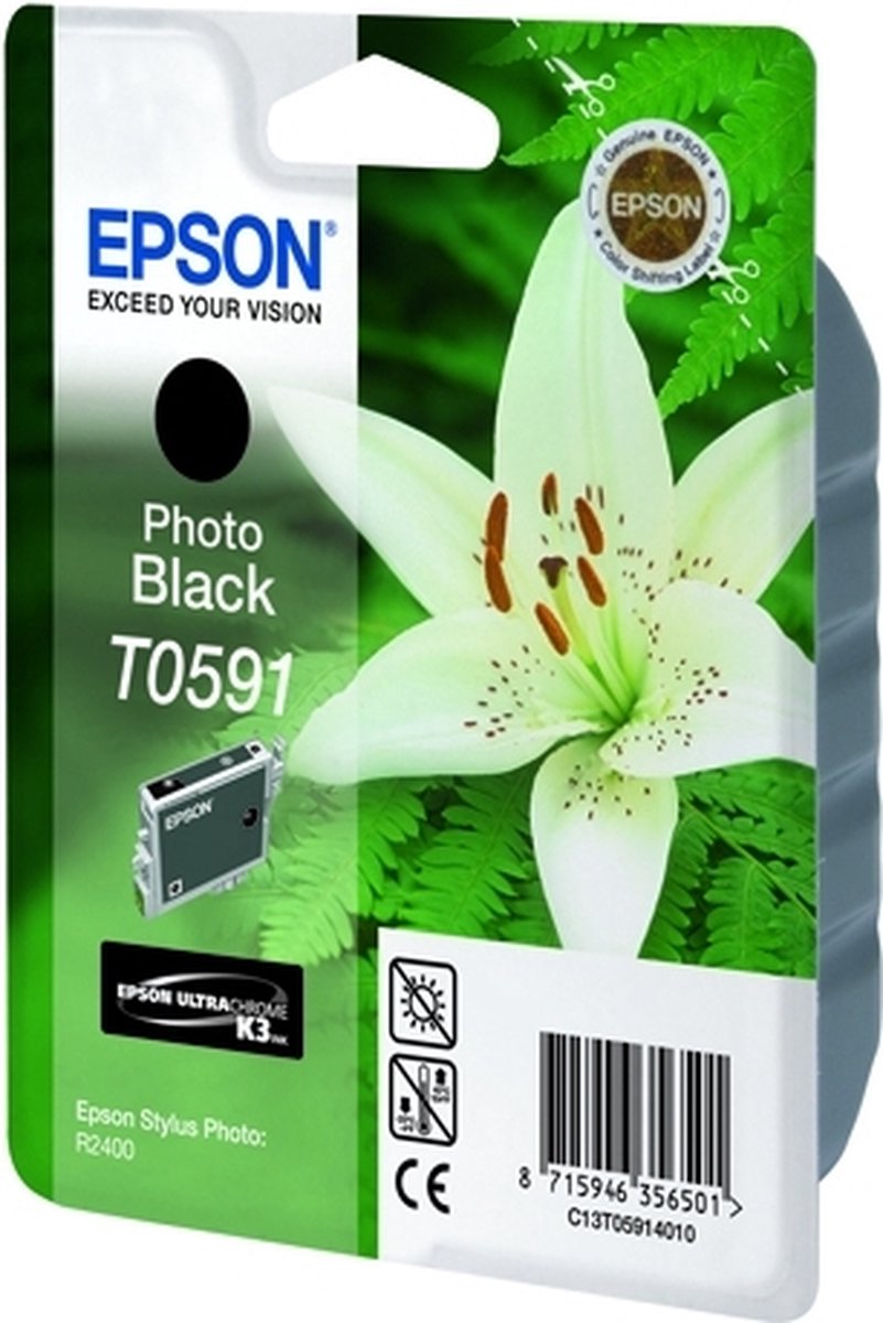 Epson inktcartridge T059140 zwart