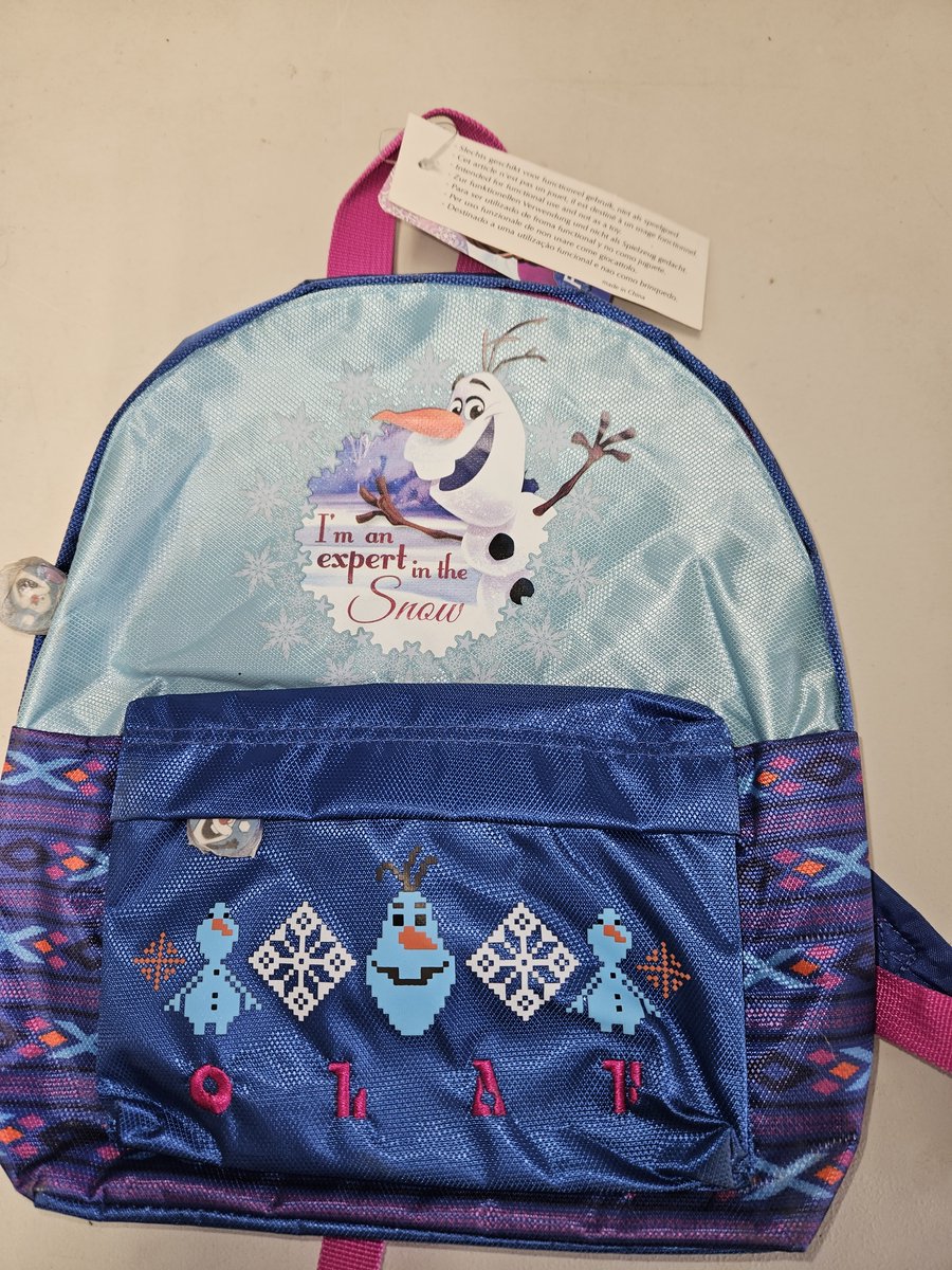frozen rugzakje olaf