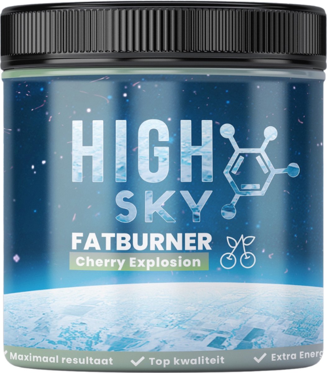 Highsky Fatburner, Meer Energie , Minder Hongergevoel , Smaak Cherry