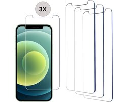 Podec Screenprotector geschikt voor iPhone 11 en iPhone XR - Gehard Beschermglas - Transparant en Krasbestendig - Tempered Glass Screen Cover - 3 Stuks