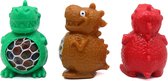 Squeeze Toy Dinosaurus - Fidget Jouets - 9 cm - 12 Pièces